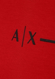 Чоловічий світшот Armani Exchange з логотипом 1159803525 (червоний, XS)