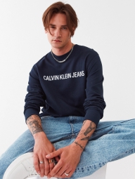 Мужской свитшот Calvin Klein кофта 1159812298 (Синий, S)