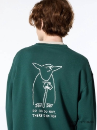 Стильний світшот Star Wars від UNIQLO та Yu Nagaba 1159822528 (Зелений M)