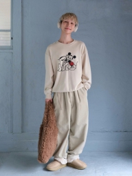 Свитшот Yu Nagaba UT UNIQLO 1159826872 (Бежевый S)