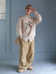 Свитшот Yu Nagaba UT UNIQLO 1159826872 (Бежевый S)