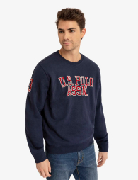 Свитшот U.S. Polo Assn 1159832116 (Синий XL)