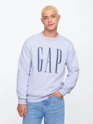 Свитшот мужской GAP флис 1159835944 (Голубой L)