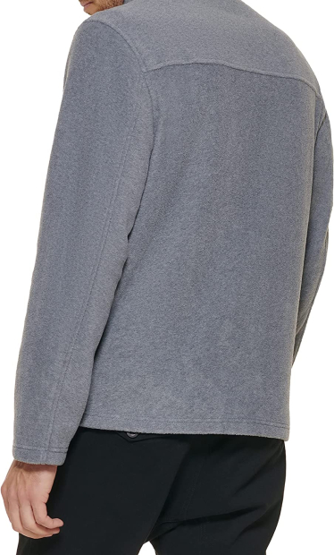 Мужская флисовая куртка Tommy Hilfiger 1159764666 (Серый, 4XL)