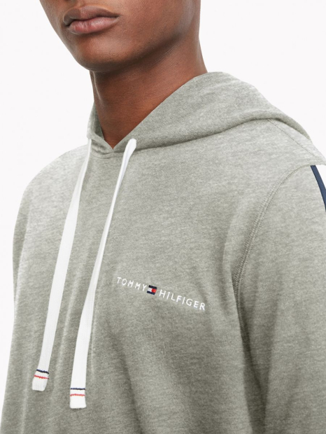 Мужское худи Tommy Hilfiger толстовка 1159767880 (Серый, L)