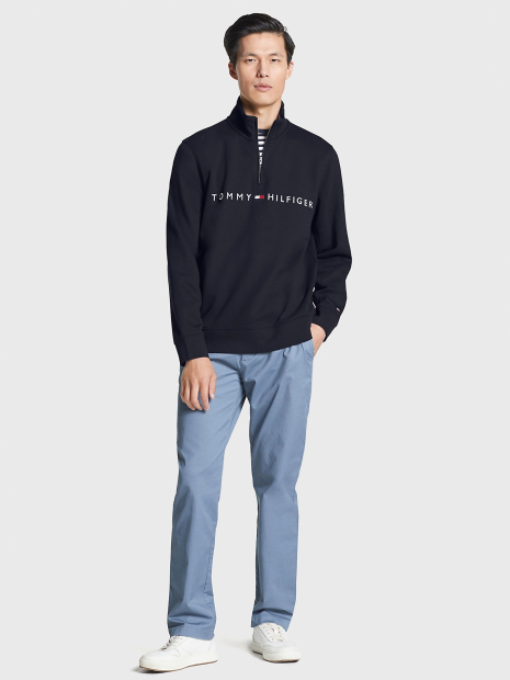 Мужская толстовка Tommy Hilfiger свитшот с молнией 1159777384 (Синий, 3XL)