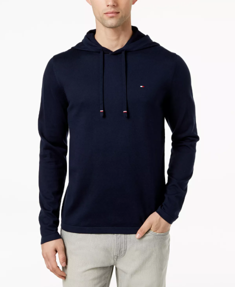 Мужское худи от Tommy Hilfiger 1159782286 (Синий, S)