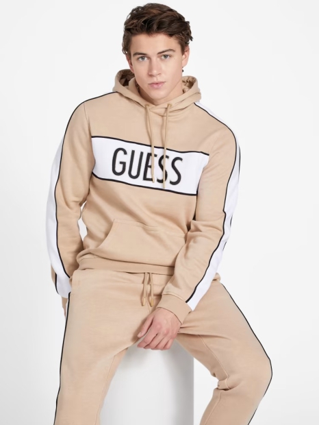 Чоловіче худі на флісі Guess з лого оригінал