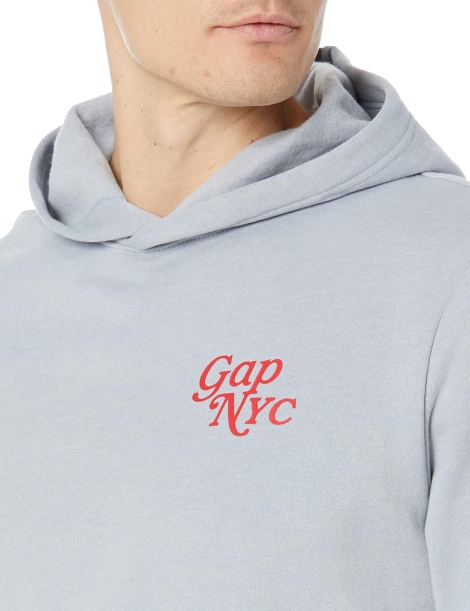 Чоловіче худі на флісі GAP кофта з капюшоном оригінал