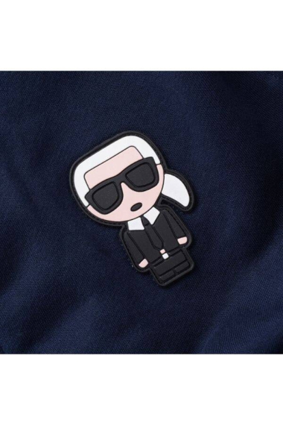 Толстовка чоловіча Karl Lagerfeld Paris на блискавці 1159812301 (Білий/синій, S)