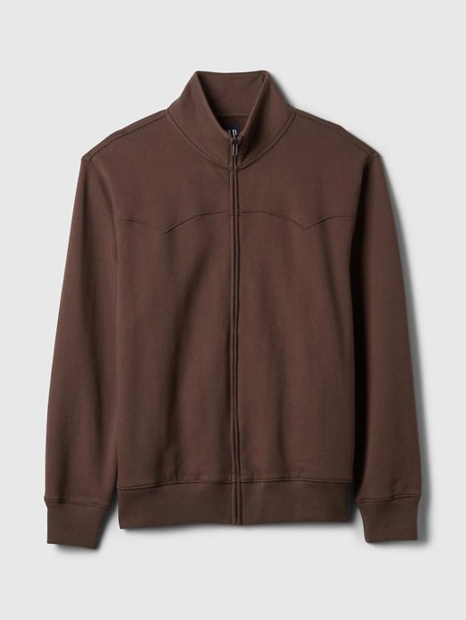 Мужская толстовка GAP на молнии 1159836525 (Коричневый M)