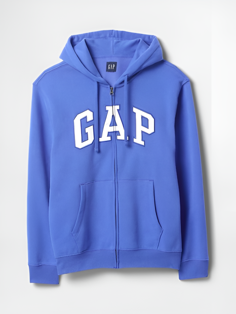 Толстовка на флисе GAP с логотипом 1159836756 (Синий M)