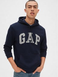 Мужская толстовка с капюшоном GAP худи art244090 (Синий, размер XXL)