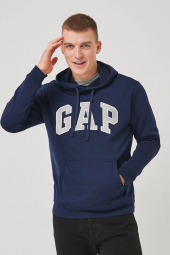 Мужская толстовка GAP с капюшоном и карманами 1159757365 (Синий, XXL)