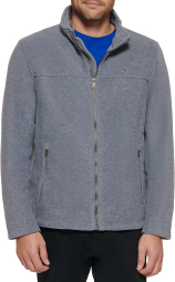 Мужская флисовая куртка Tommy Hilfiger 1159768442 (Серый, 3XL)