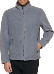 Мужская флисовая куртка Tommy Hilfiger 1159766458 (Серый, L)