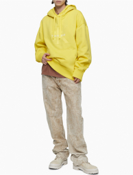 Мужское худи Calvin Klein с логотипом 1159775176 (Желтый, XXL)