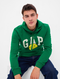 Мужская толстовка худи GAP кофта с капюшоном 1159776390 (Зеленый, L)