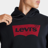 Толстовка Levi's мужское худи 1159777625 (Черный, L)