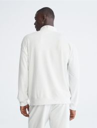 Чоловіча толстовка Calvin Klein кофта на напівблискавці оригінал 1159778999 (Сірий, M) 1159778999 (Сірий, M)