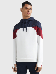 Мужское худи от Tommy Hilfiger толстовка 1159782462 (Белый, XXL)