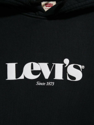 Толстовка Levi's мужское худи 1159783478 (Черный, XS)