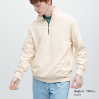 Пуловер UNIQLO на блискавці оригінал 1159786370 (Бежевий, L) 1159786370 (Бежевий, L)