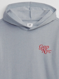 Чоловіче худі на флісі GAP кофта з капюшоном оригінал