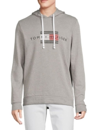 Мужское худи Tommy Hilfiger кофта с капюшоном 1159792680 (Серый, XL)