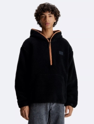 Мужская толстовка Calvin Klein с шерпой 1159809165 (Черный, XL)