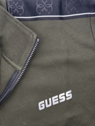 Мужская толстовка GUESS на молнии 1159819461 (Зеленый XXL)