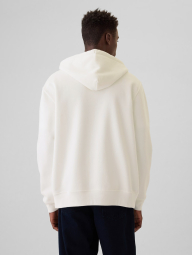 Толстовка мужская на флисе GAP худи с логотипом 1159835155 (Молочный XXL)