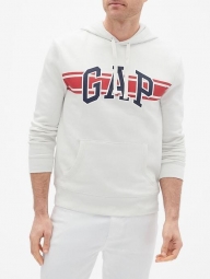 Толстовка чоловіча GAP S XXL чоловічі худі оригінал Геп США XS 999777338 (Білий, XS)