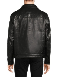 Чоловіча куртка Michael Kors з екошкіри 1159800505 (Чорний, XXL)