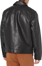 Мужская куртка Tommy Hilfiger из искусственной кожи 1159803216 (Черный, XXL)