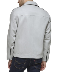 Мужская куртка DKNY из экозамши 1159805845 (Серый, L)