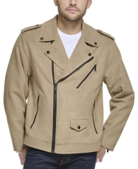Мужская куртка DKNY из экозамши 1159805846 (Бежевый, L)