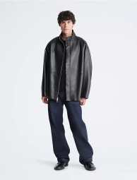 Мужская куртка Calvin Klein из искусственной кожи 1159809161 (Черный, XL)
