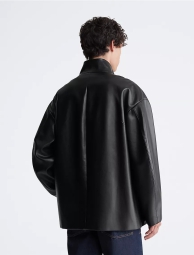 Чоловіча куртка Calvin Klein зі штучної шкіри 1159809161 (Чорний, XL)
