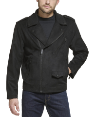 Мужская куртка DKNY из экозамши 1159834614 (Черный XXL)