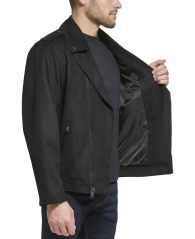 Мужская куртка DKNY из экозамши 1159834614 (Черный XXL)