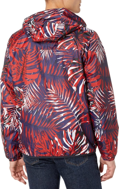 Ветровка мужская Tommy Hilfiger водонепроницаемая куртка с капюшоном 1159795418 (Синий, XXL)