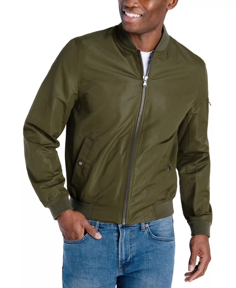 Мужская легкая куртка бомбер Michael Kors 1159796528 (Зеленый, XXL)