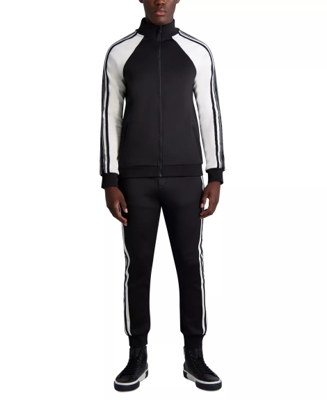 Мужская спортивная куртка Karl Lagerfeld Paris толстовка 1159807061 (Черный, XXL)