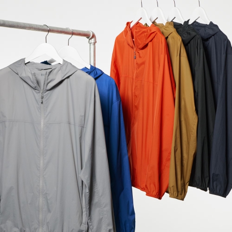 Ветровка с защитой от ультрафиолета Uniqlo легкая куртка UV Protection 1159809991 (Синий, XXL)