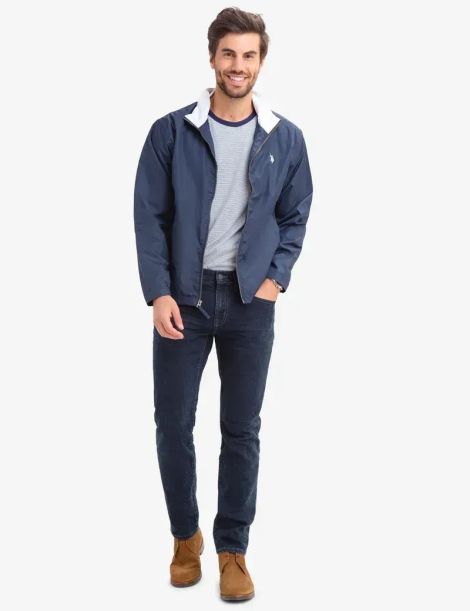 Мужская ветровка U.S. Polo Assn 1159831913 (Синий XL)