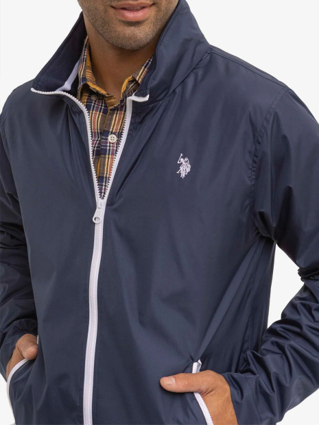 Мужская ветровка U.S. Polo Assn 1159831917 (Синий L)