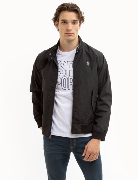 Чоловіча ветровка US Polo Assn 1159831924 (Чорний L)