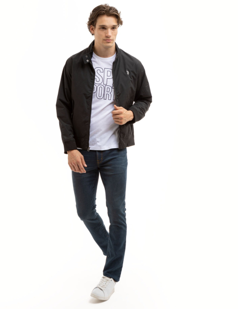Чоловіча ветровка US Polo Assn 1159831924 (Чорний L)