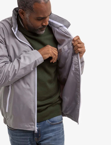 Мужская ветровка U.S. Polo Assn 1159832135 (Серый M)